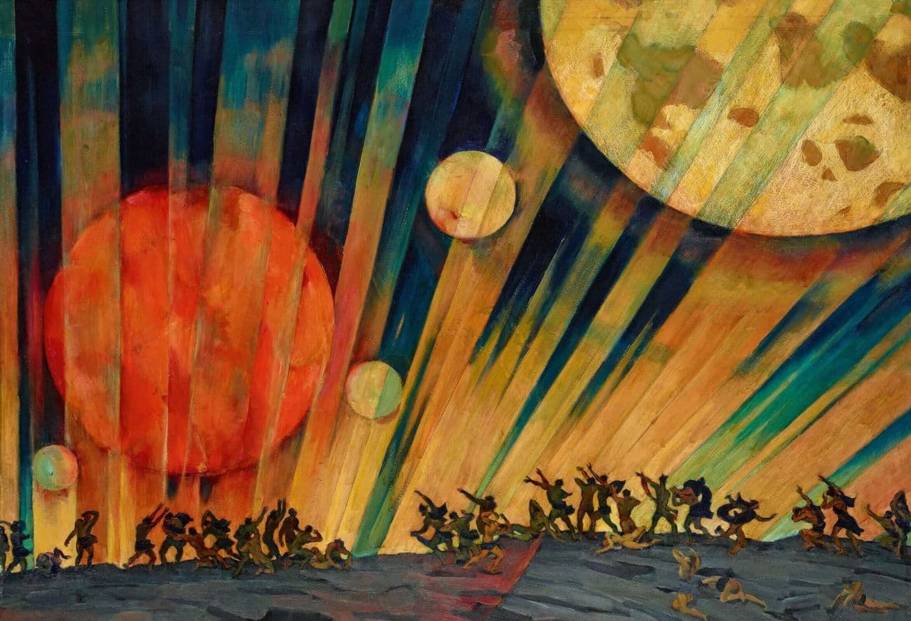 Константин Юон "Новая планета", 1921