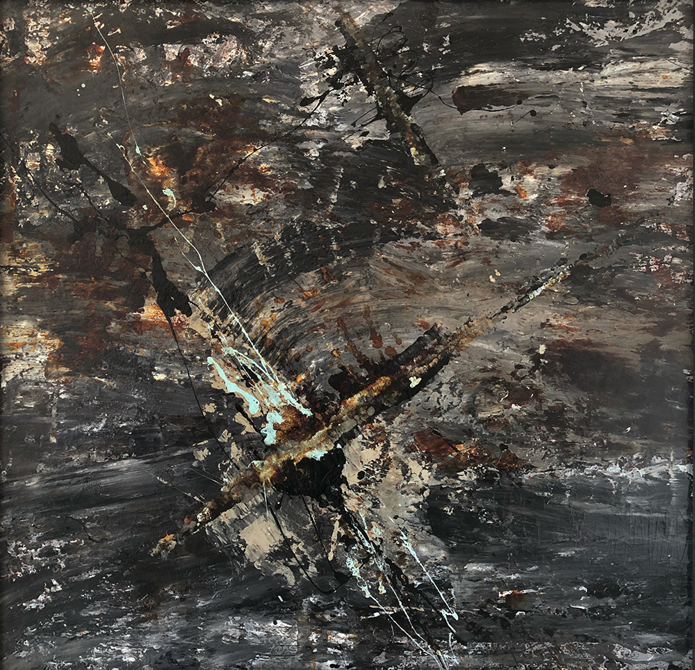 МИХНОВ-ВОЙТЕНКО ЕВГЕНИЙ (1932–1988). «Композиция» из цикла «Бездна»