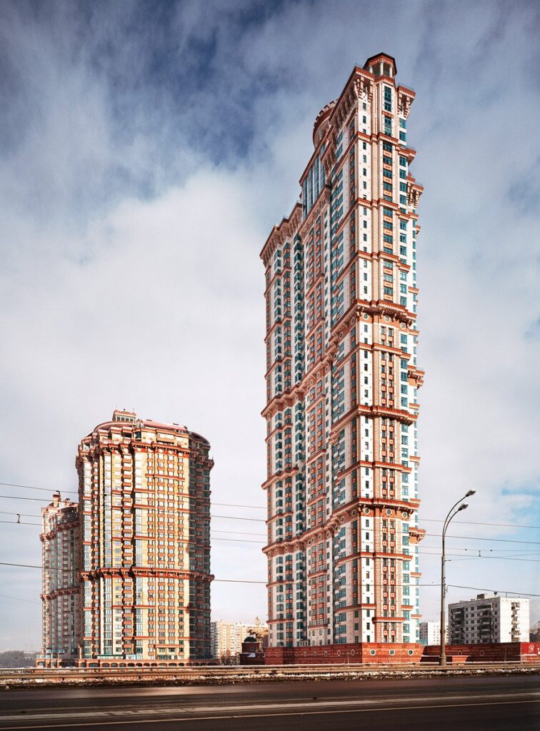 ЖК «Алые паруса» на берегу Москвы-реки © frankherfort.de