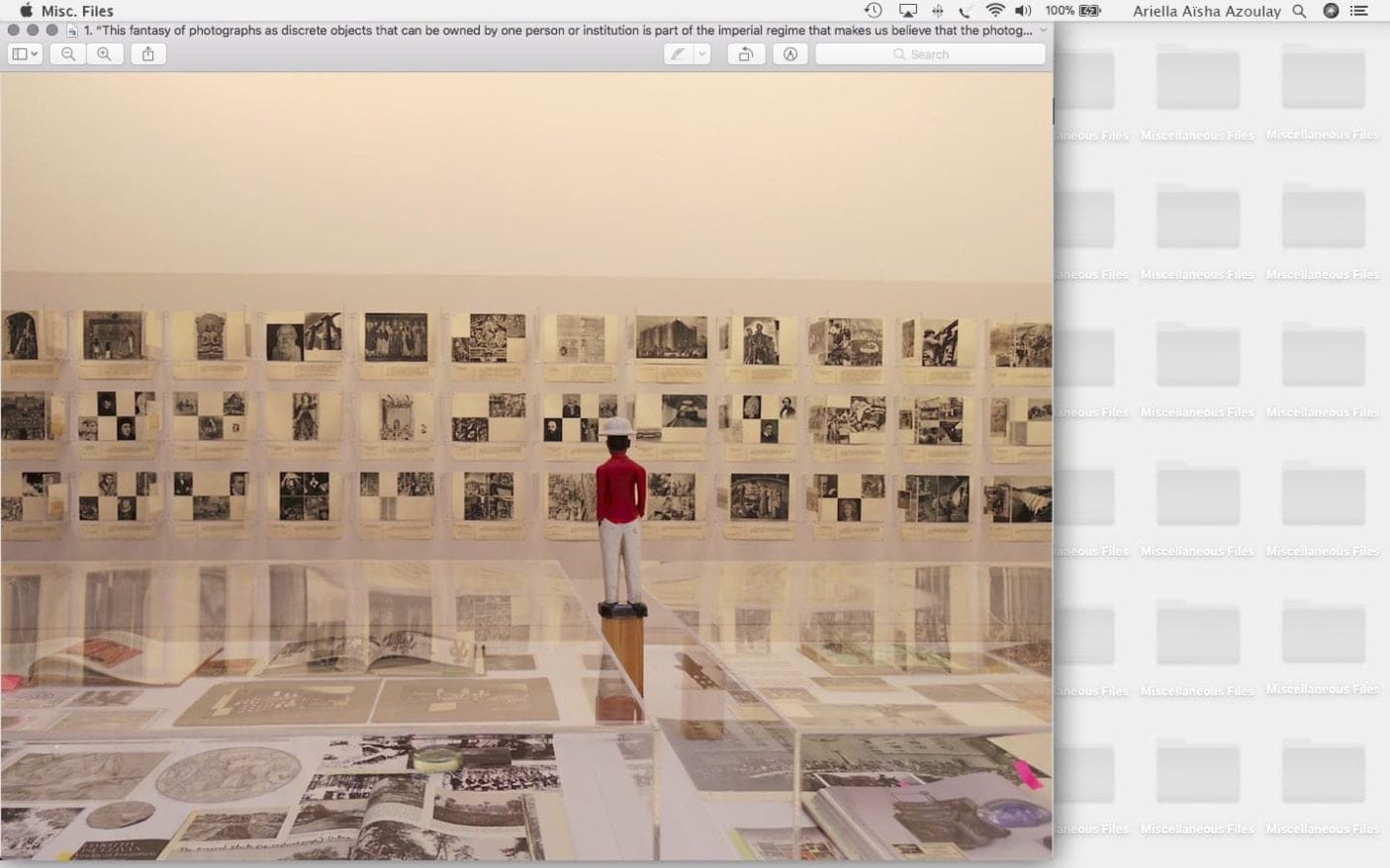 Photograph: Núria Solé Bardalet. © Fundació Antoni Tàpies