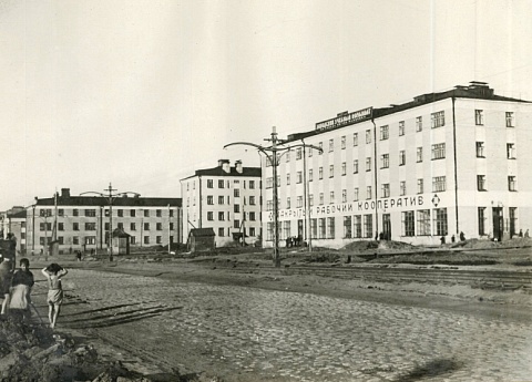 Соцгородок в Мотовилихе (Пермь). Возведен решением горсовета в 1928 г.