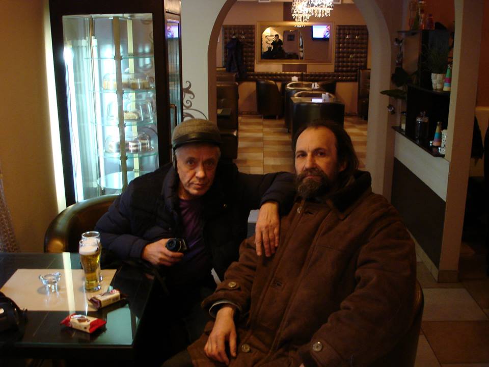 Светослав - слева, 2012. Справа - Влад Кватковский.