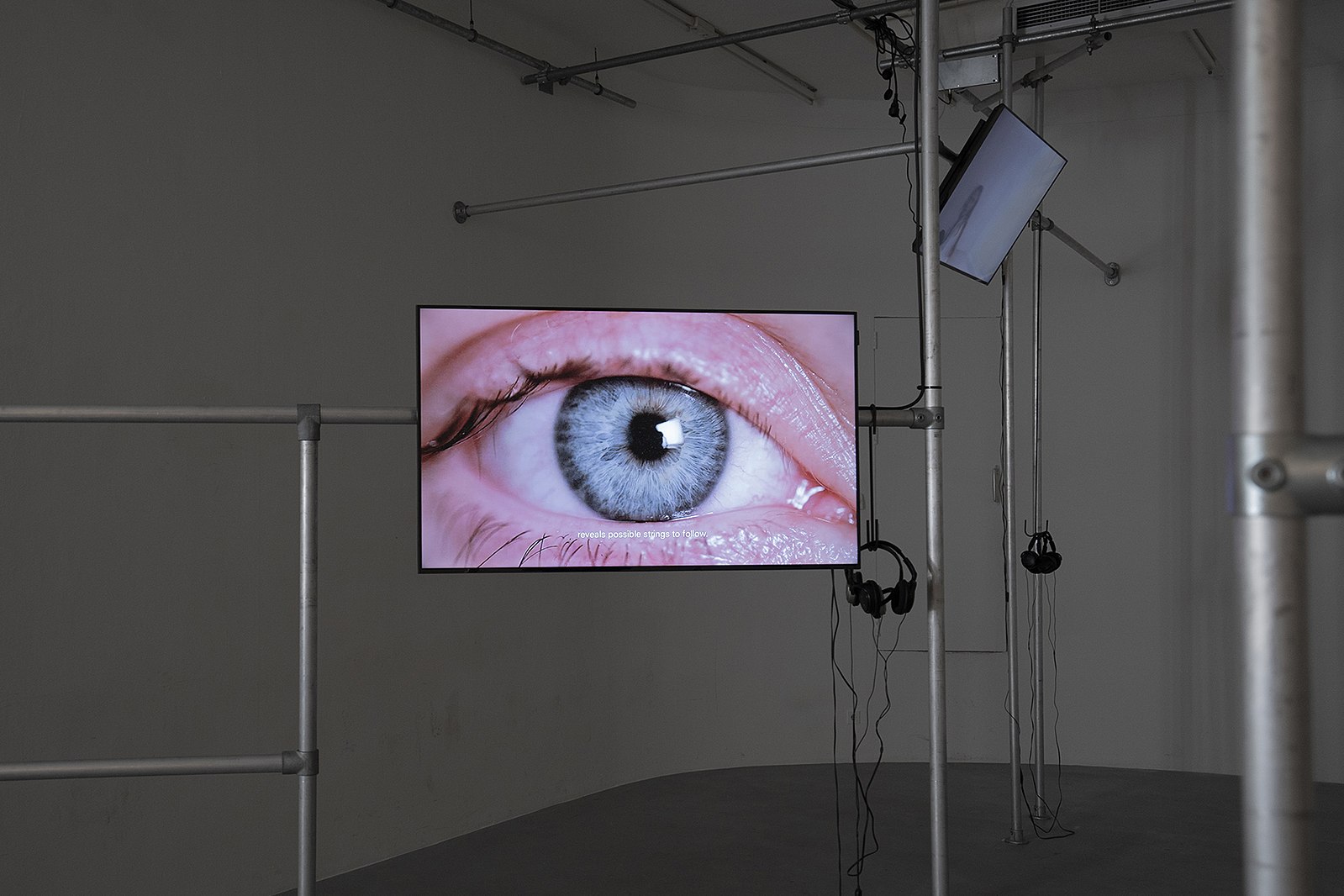 fig.4: Film Air Kiss. Five-channel video installation on festival Ipakt, Utrecht, Netherlands. 2018