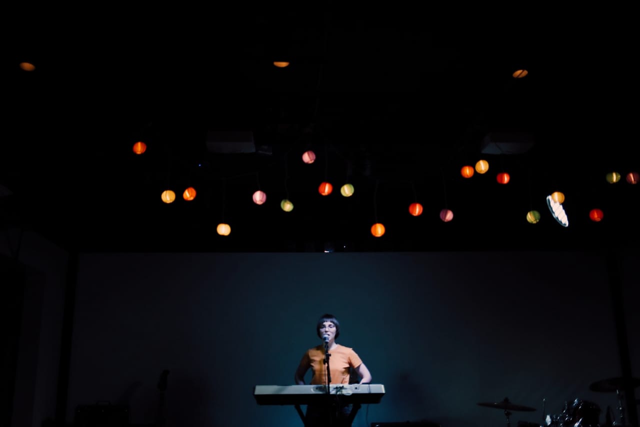 Света на саундчеке в Powerhouse, 20.04.19. Фото: Анастасия Станкина