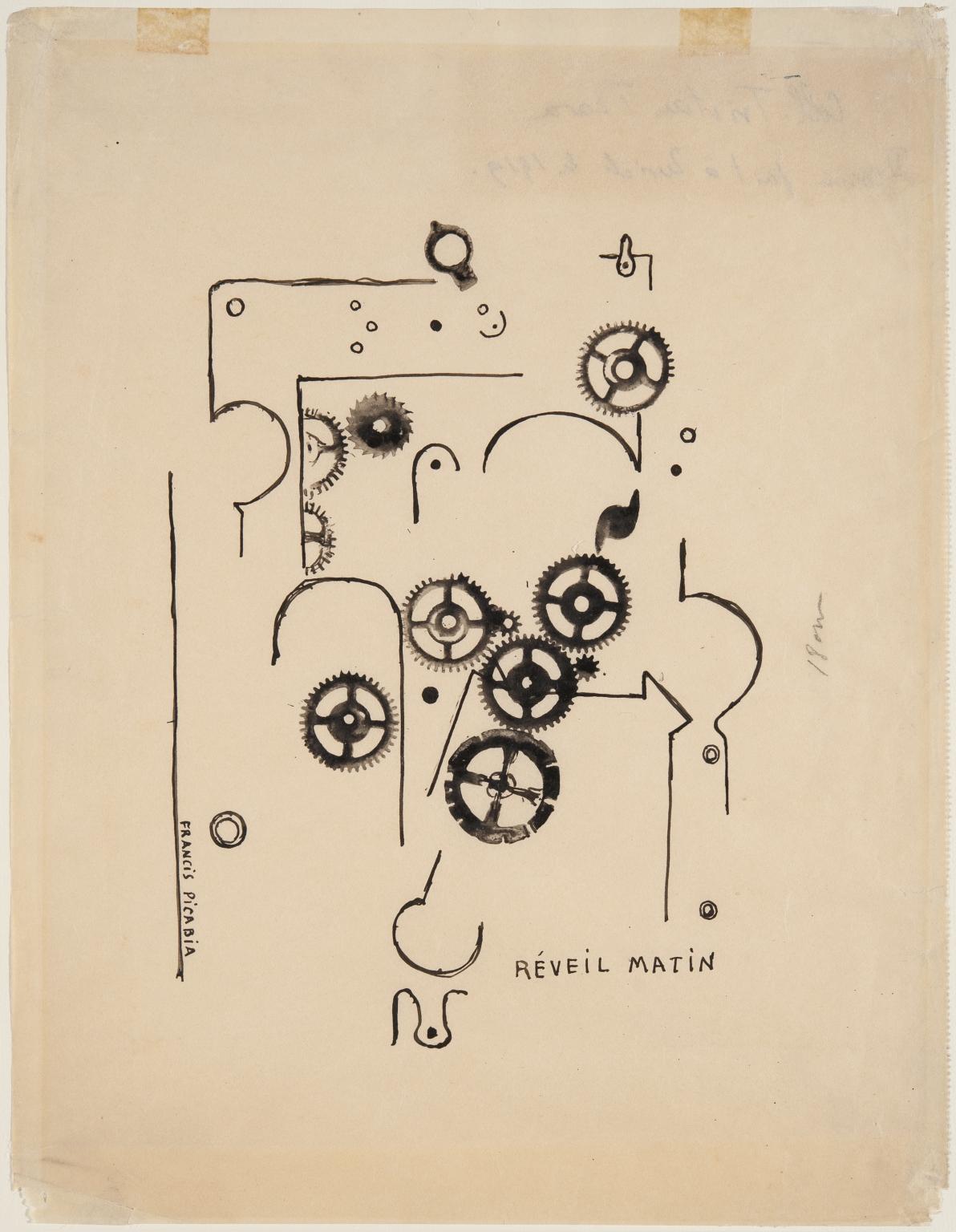 Франсис Пикабиа, Réveil matin, 1919.