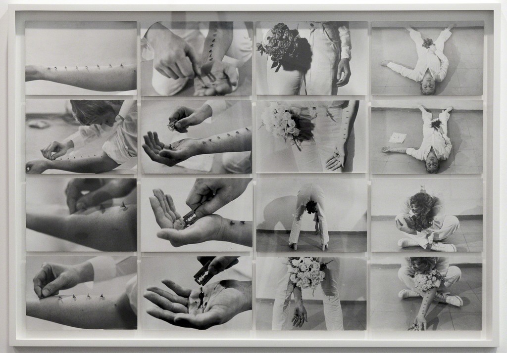 <i>Azione Sentimentale</i>, Gina Pane, 1973