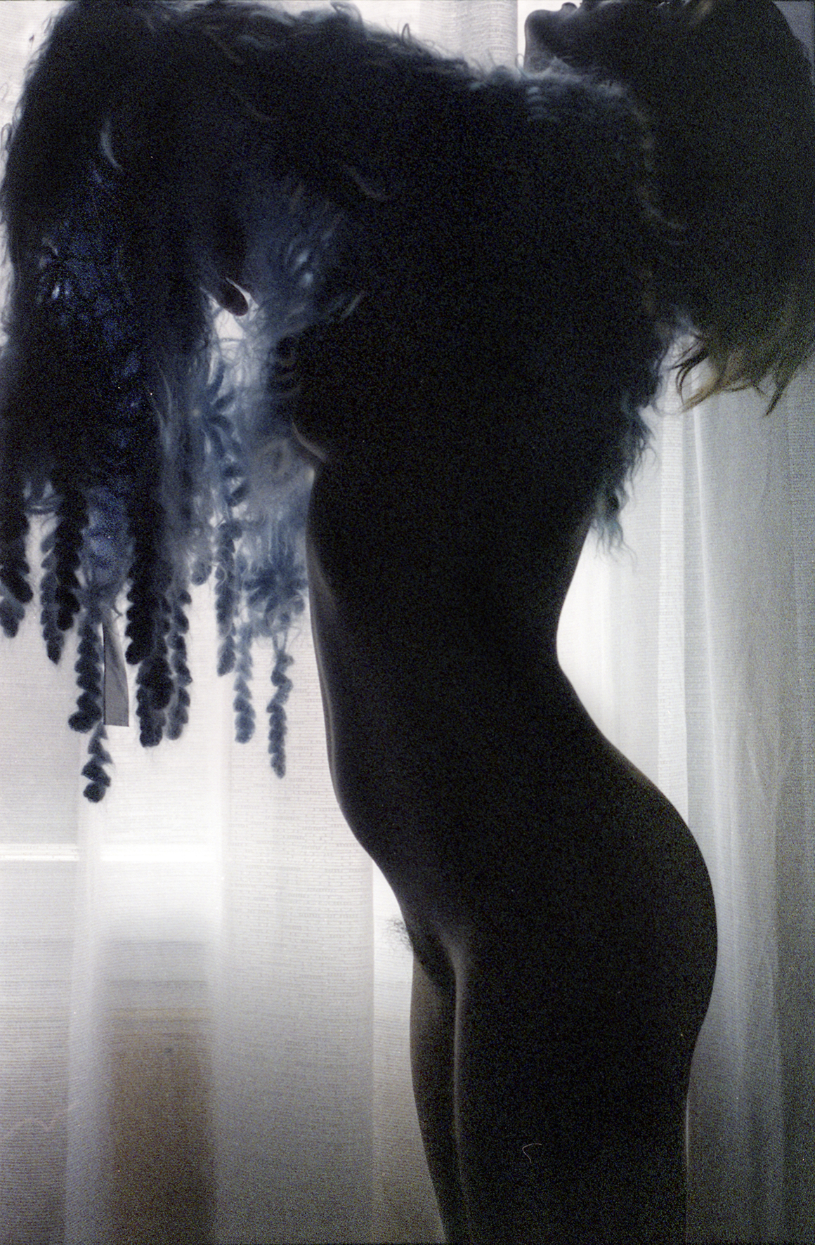 Lived body in vividness of hues…From « La Voix et le Phenomene » series. From “The Flæsh” series. Lambda print 30 x 45 cm