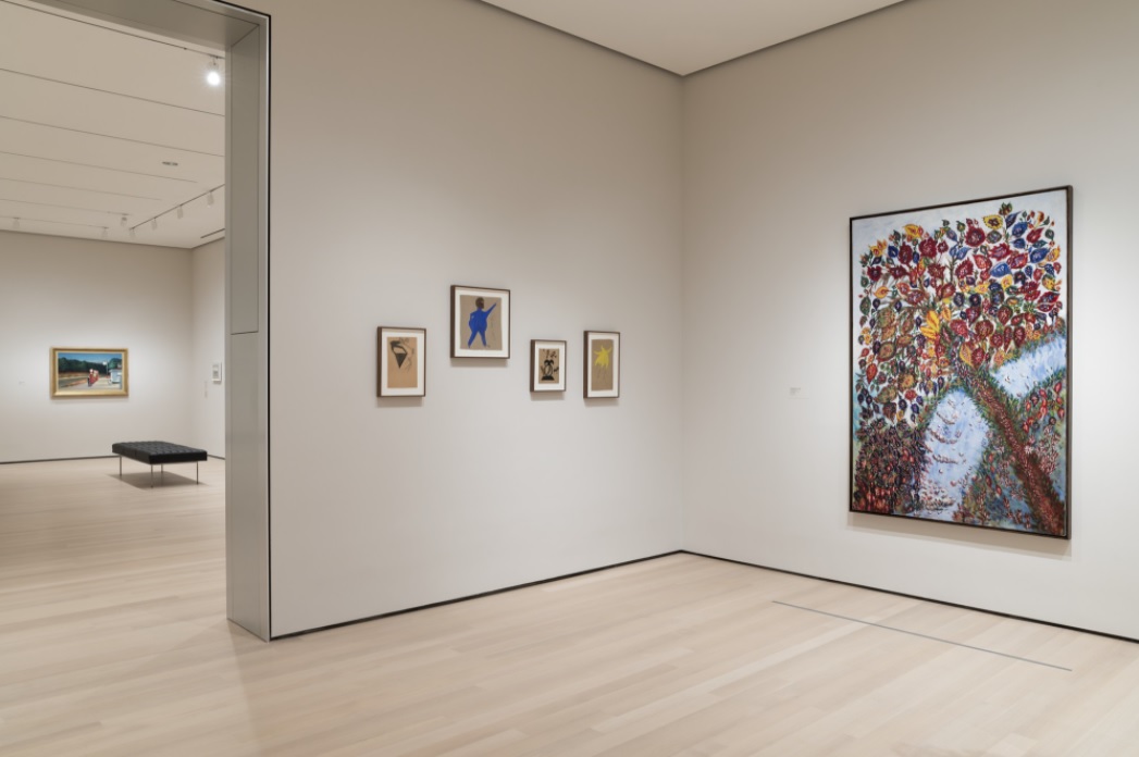 MoMA. Installation view of the gallery "Masters of Popular Painting" in the exhibition "Collection 1880s-1940s"