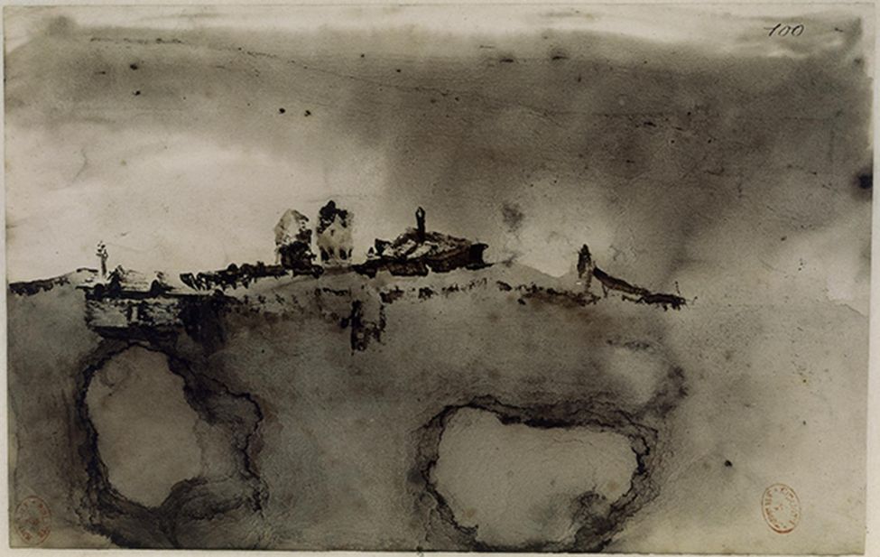 Victor Hugo. Taches d'encres
