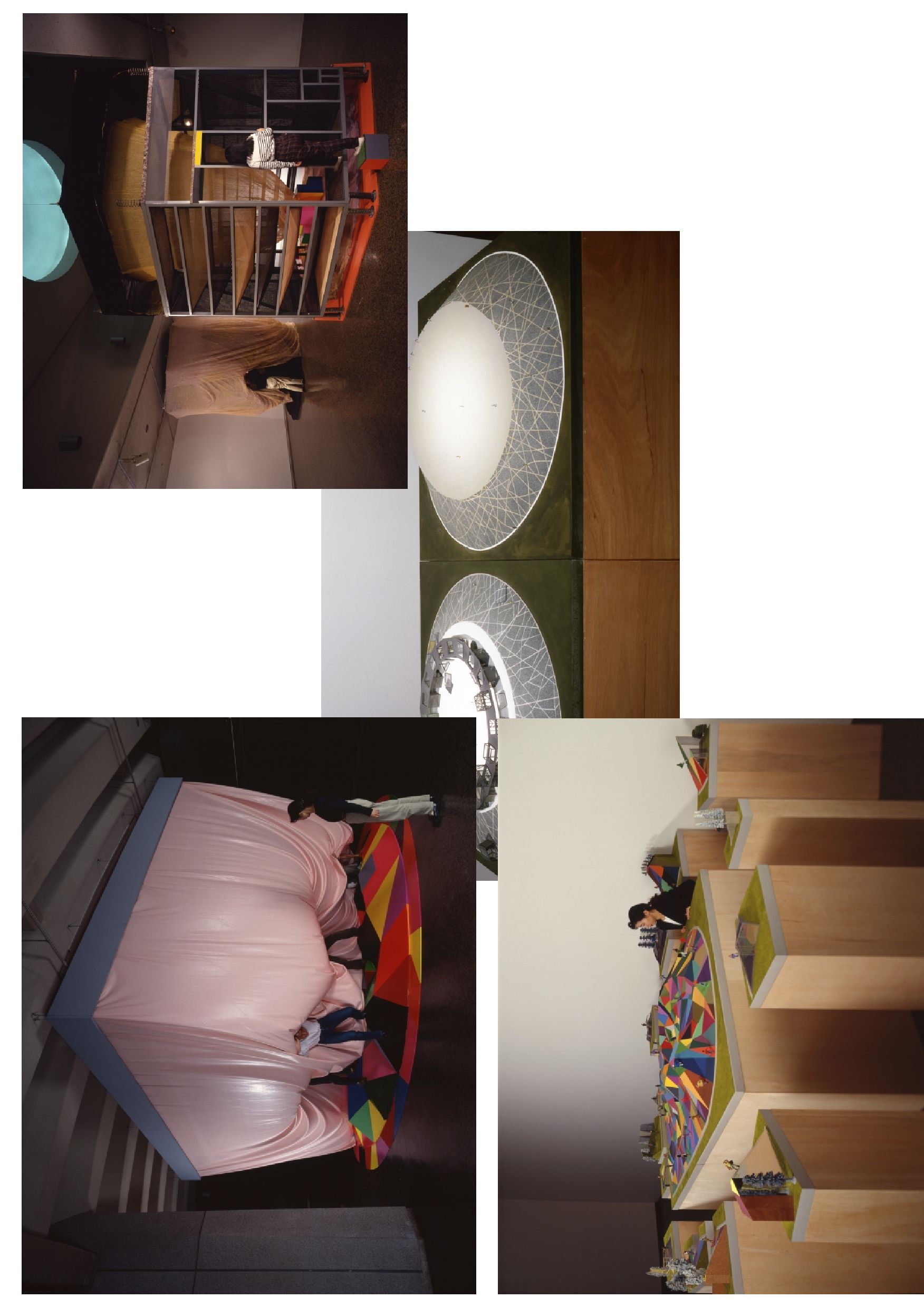 «Ubiquitous Site X» (1987-91) + «Perceptual Landing Sites I-II» (1981-84) + «Process in Question No.2» (1979-82). Courtes