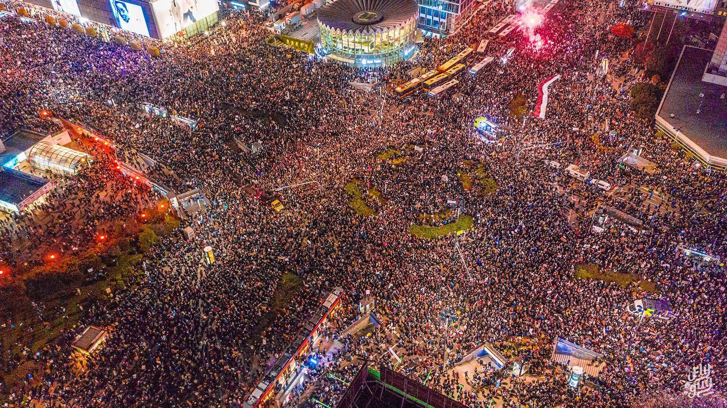 Марш в Варшаве (30.10.2020)
