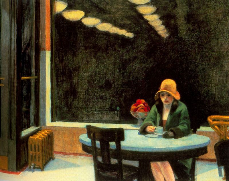 Automat. 1927, ныне в коллекции Центра искусств ДеМойна, Айова.