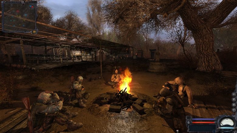 Скриншот игрового процесса одной из частей игровой франшизы S.T.A.L.K.E.R.