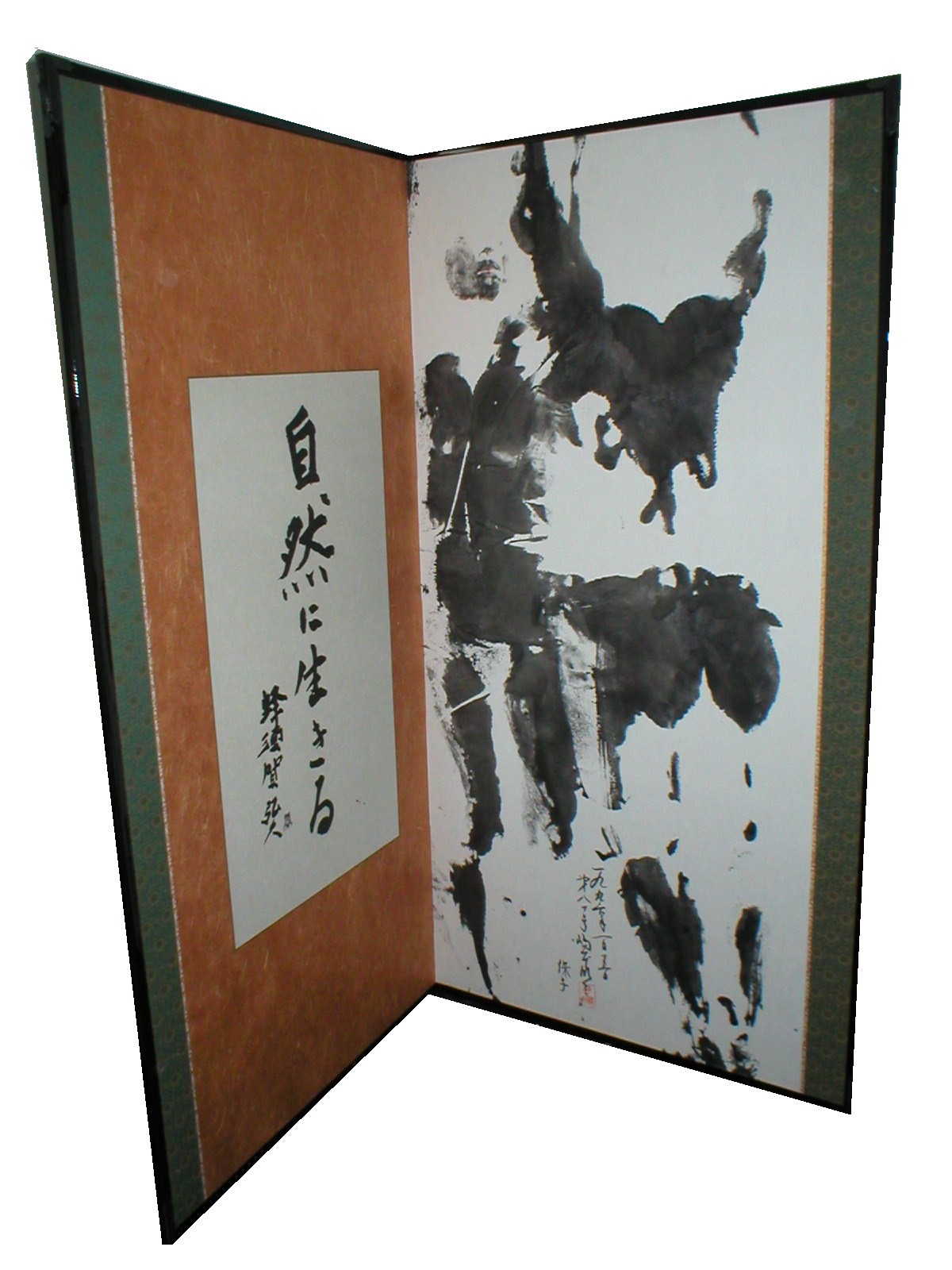 «Nyotaku01», 1994 год. Коллаборация с профессором Хирохисой Хачисука (левая сторона панели). Источник: https://tinyurl.co