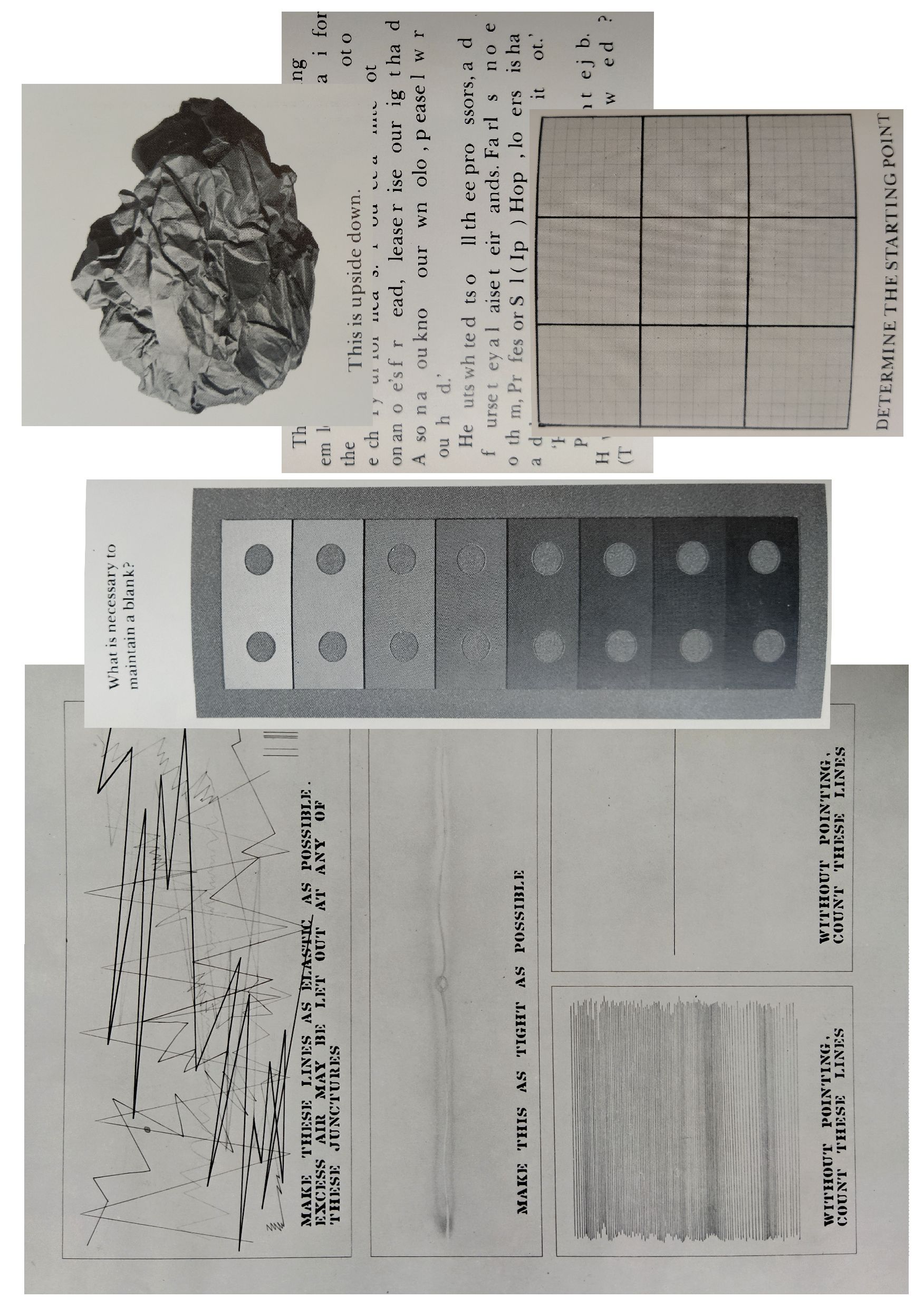 «The Mechanism of Meaning, Work in Progress (1963-71, 1978), Based on a method of Arakawa» (1979)