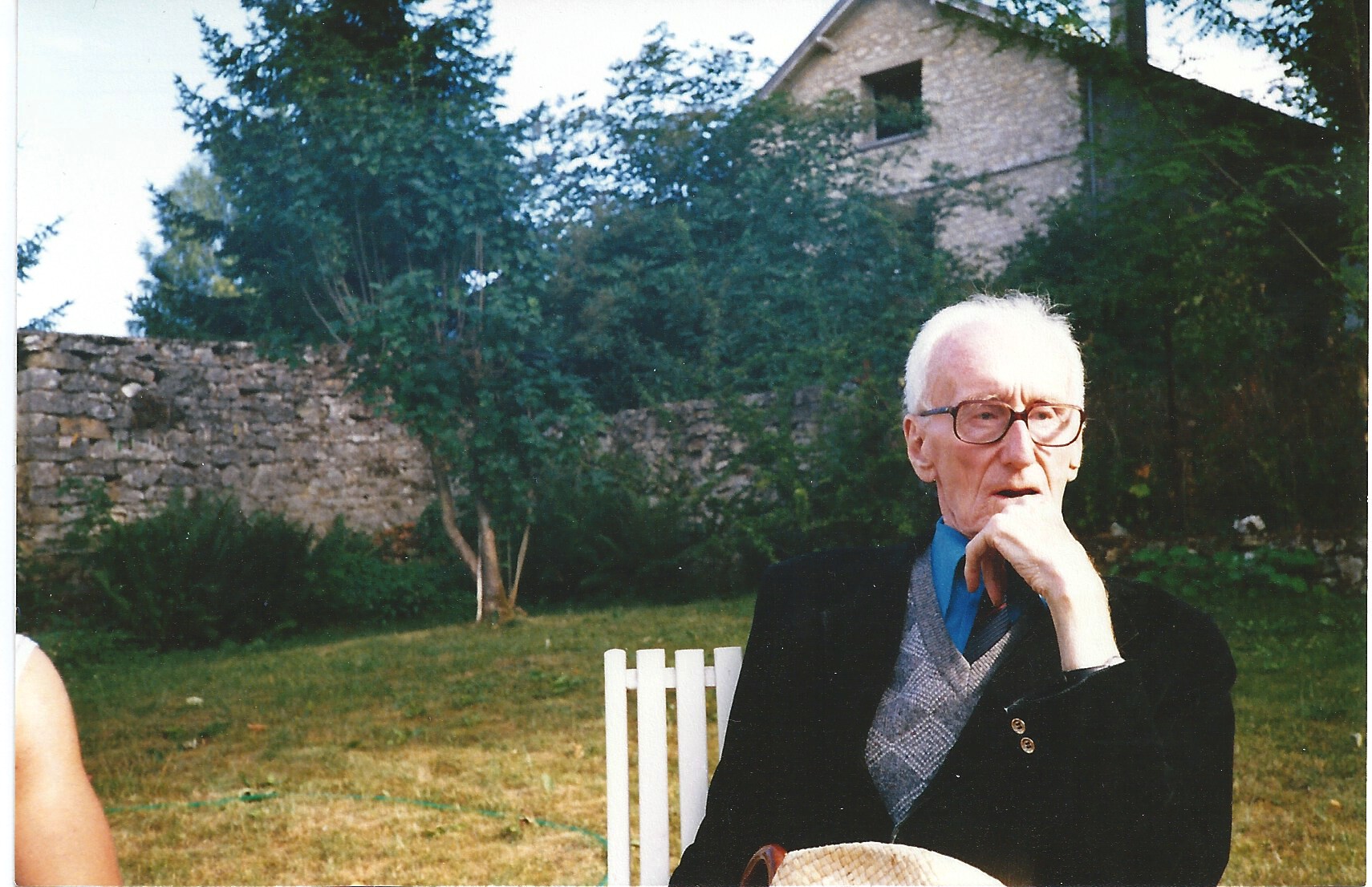 <i>Юзеф Чапский, 1985 год</i>