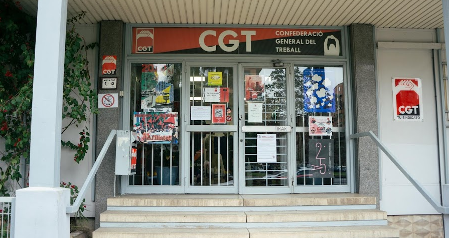 Офіс осередку CGT у Валенсії