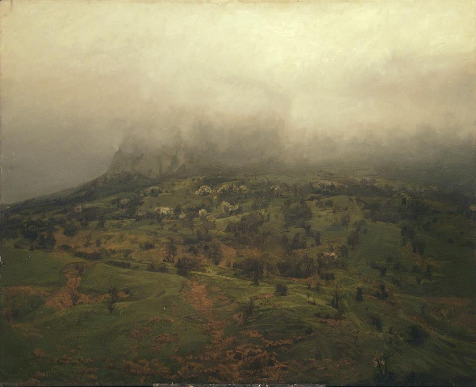 «Гора», холст, масло, 150×180, 2003. 