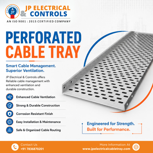 Cable Tray Manufacturer and Cable Tray Supplier in India – JP Electrical & Controls
