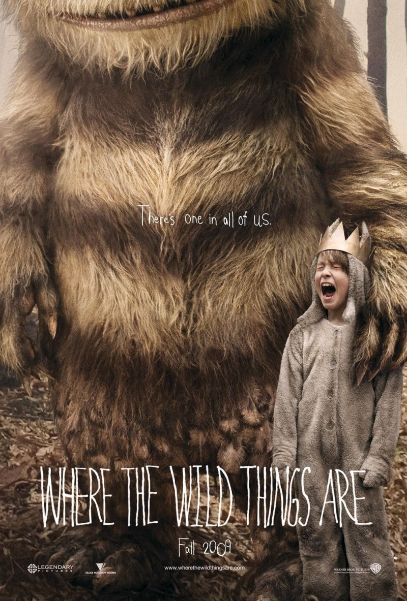 Афиша фильма «Там, где живут чудовища» (“Where the Wild Things Are”), Спайк Джонс, 2009