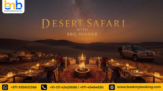 Desert Safari with BBQ Dinner Experience | Tickets, Prices & Timings