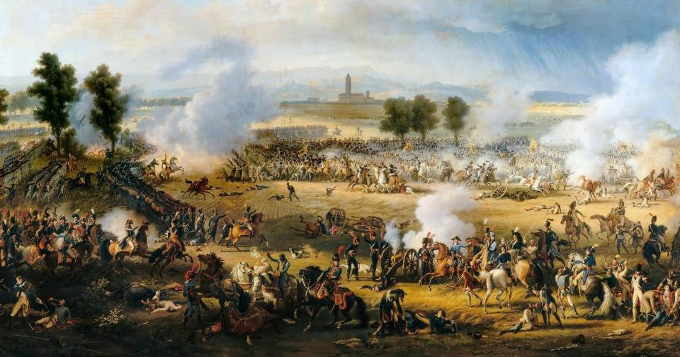 Французская армия под командованием Наполеона побеждает австрийские войска в&nbsp;битве при&nbsp;Маренго в&nbsp;1800&nbsp;году