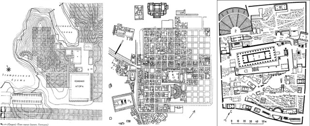 Организация античных городов