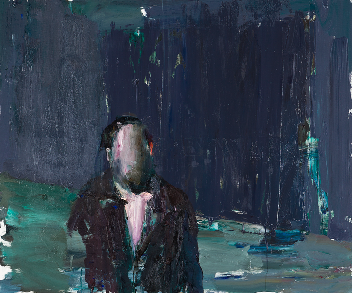 Себастиан Хосу. Фиолетовая стена. 2015. Холст, масло 100×120&nbsp;см © Кристина Семенова