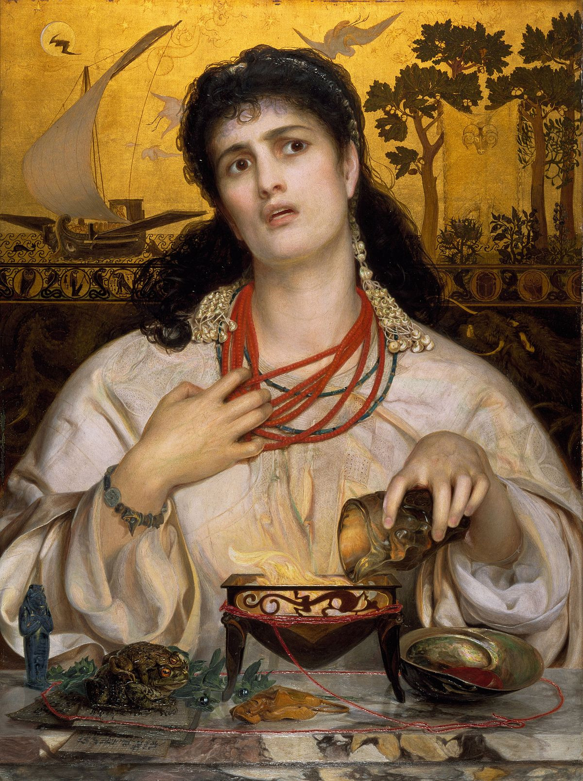 Фредерик Сэндис&nbsp;— Медея. 1866-1868.