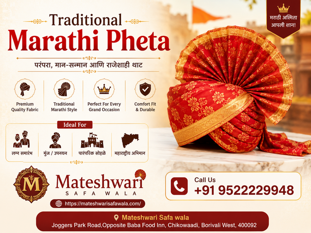 Traditional Marathi Pheta