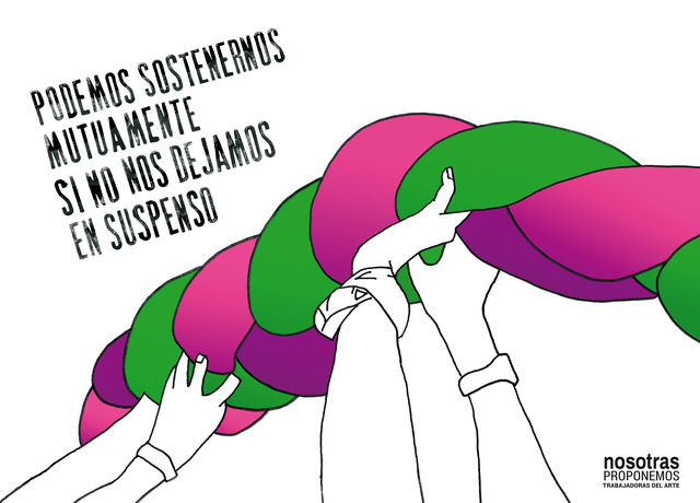 Artwork by Nosotras Proponemos, Women’s Plurinational Meeting | Encuentro Plurinacional de Mujeres, 2019. From: artsy.net