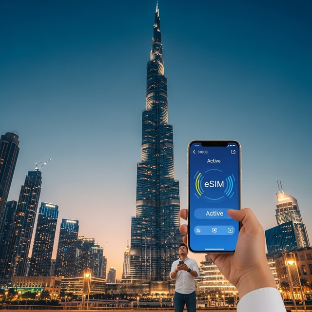 Jetpac eSIM for UAE worry free travel with 5G speeds