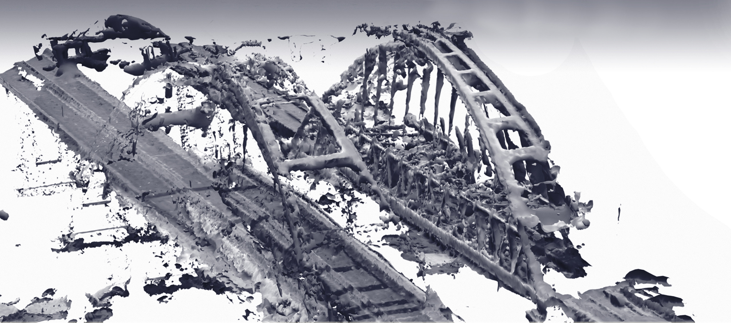 Деконструкция фотограмметрии моста. Анна Энгельхардт. 2019