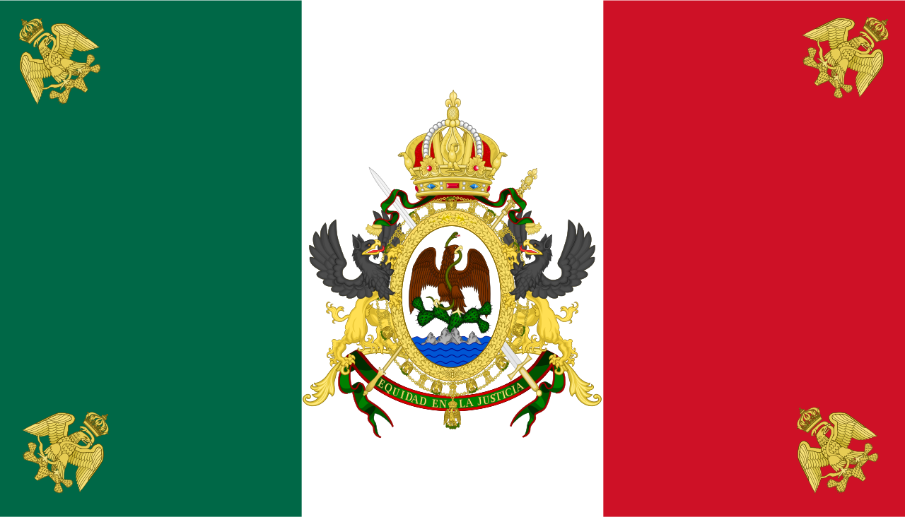 Государственный штандарт Второй Мексиканской Империи