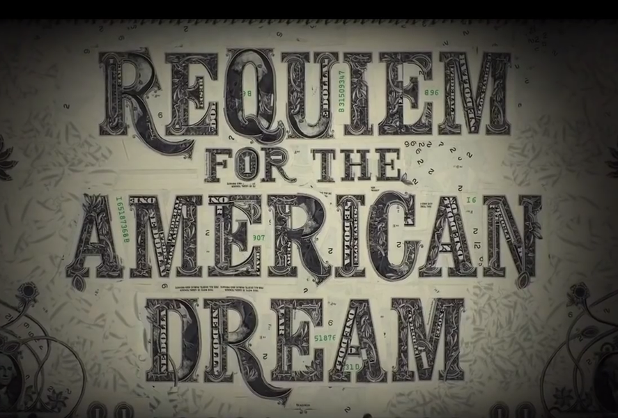 Долларовая анимация. Кадр из&nbsp;документального фильма «Реквием по&nbsp;американской мечте»