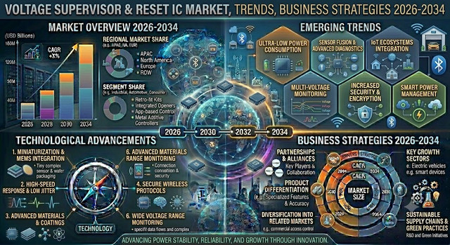 Voltage Supervisor & Reset IC Market, Trends, Business Strategies 2026-2034