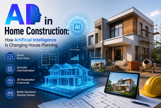 AI in Home Construction: How Artificial Intelligence Is Changing House Plan