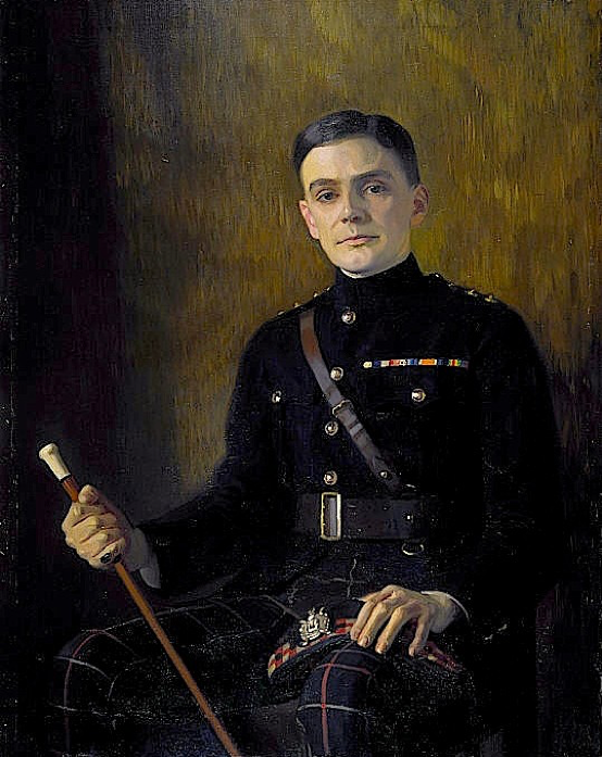 Портрет Чарльзва Кеннета Скотта Монкриффа, написанный Эдвардом Стэнли Мерсером (1889-1932), дата неизвестна