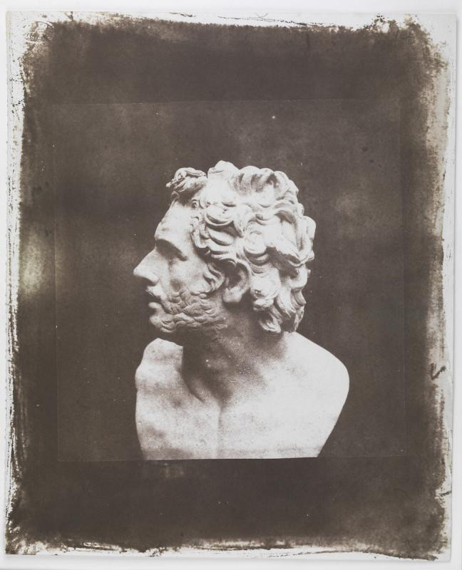 Bust of Patroclus (1843). William Henry Fox Talbot. Science & Society Picture Library.