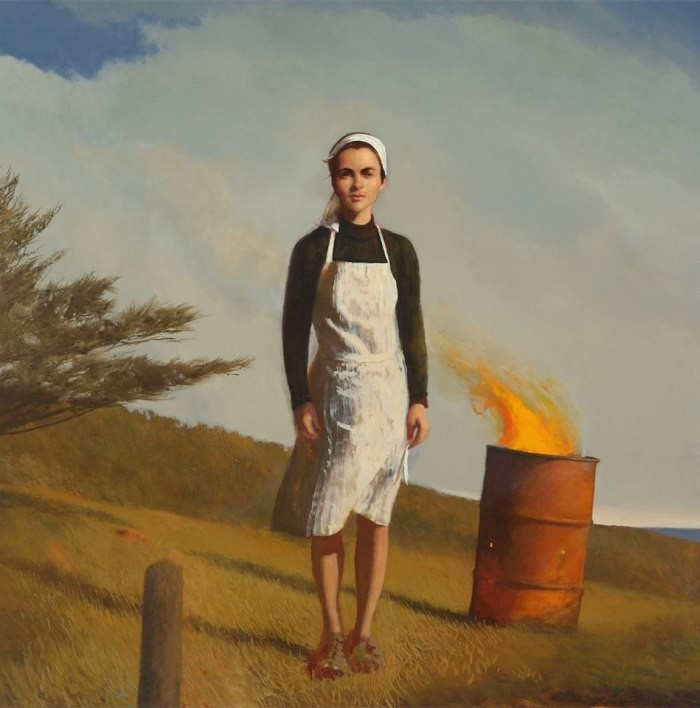 Bo Bartlett, The Gatherer (2009) // www.bobartlett.com