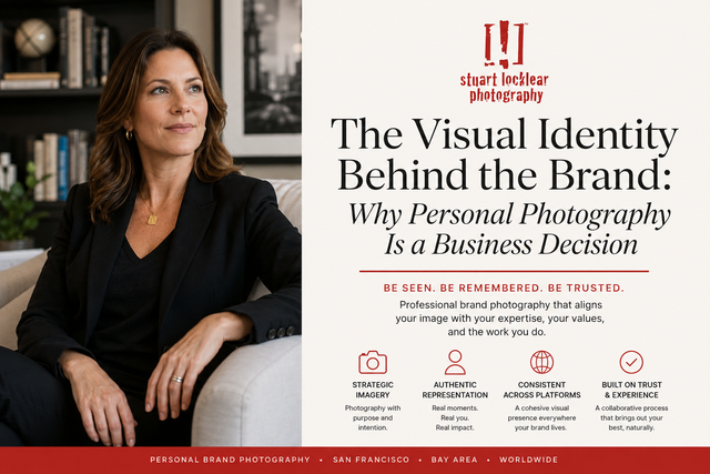 The Visual Identity Behind the Brand: Why Personal Photography Is a Business Decision