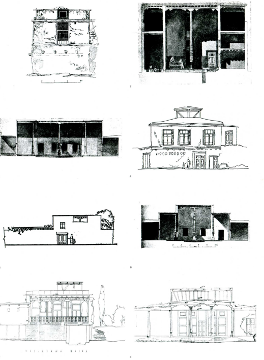 types of houses in mahalla. MAHALLA (Mostra Internazionale di Architettura). ACDF, Tashkent 2021. p102