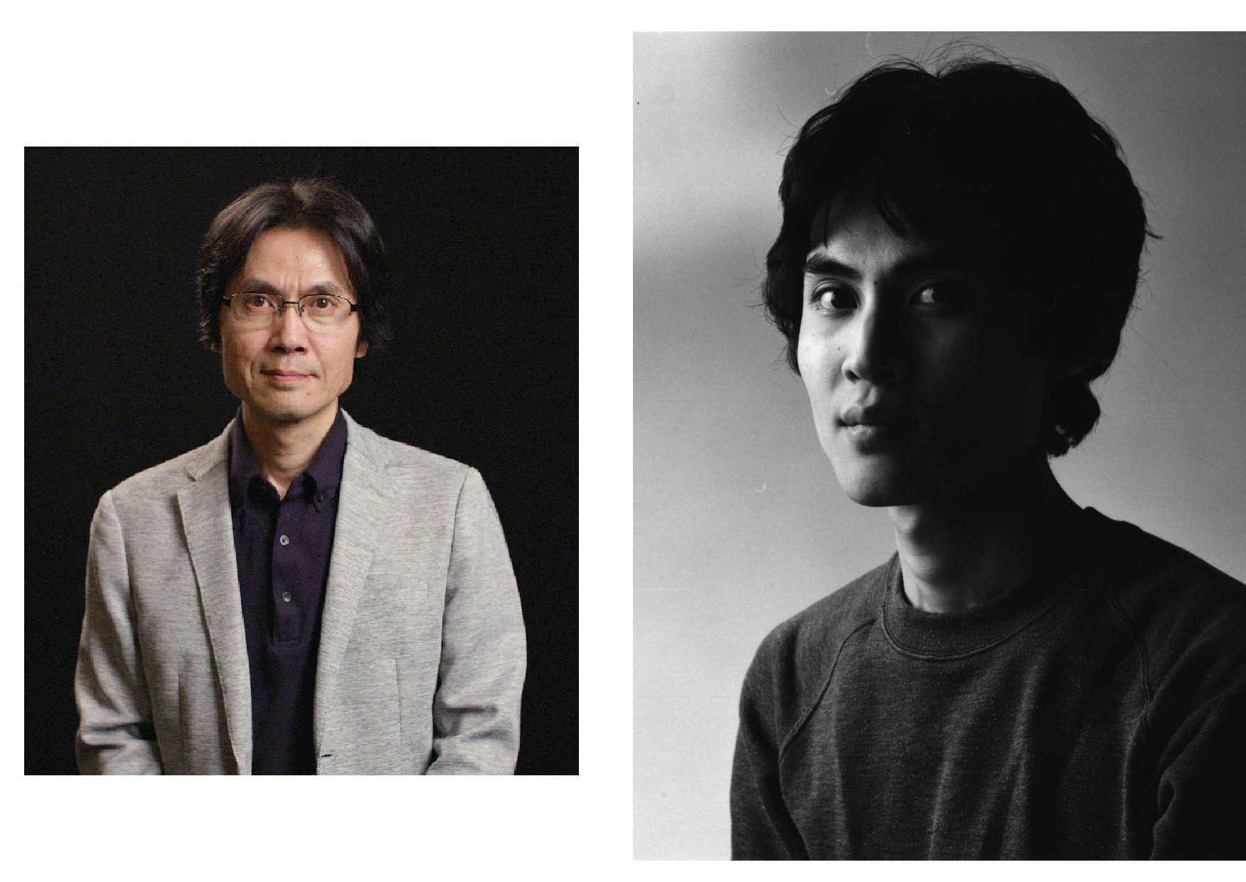 (1) Хироя Сакурай (2019). (2) Фото для брошюры к&nbsp;сольной выставке в&nbsp;Video Gallery Scan в&nbsp;Токио (1985). Courtesy: все фотографии предоставлены Хироя Сакураем. 