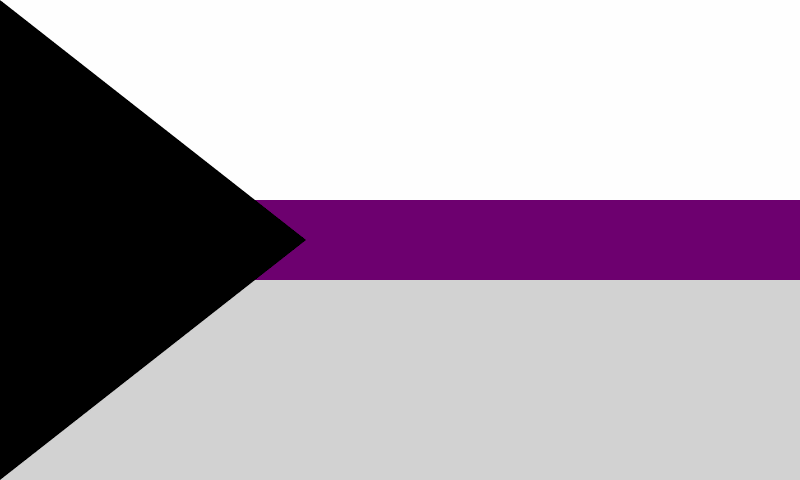Флаг «Демисексуалов»
