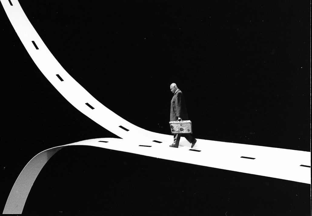 Gilbert Garcin, Le choix décisif