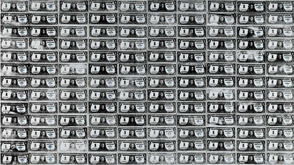 Andy Warhol, 200 One Dollar Bills (1962)