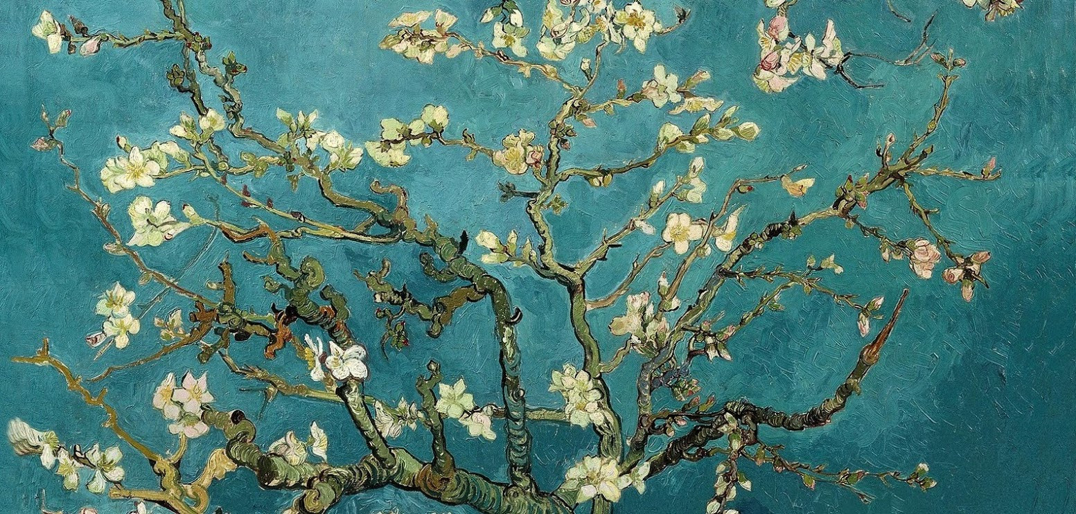 «Цветущие ветки миндаля». (1890). Музей Ван Гога, Амстердам.