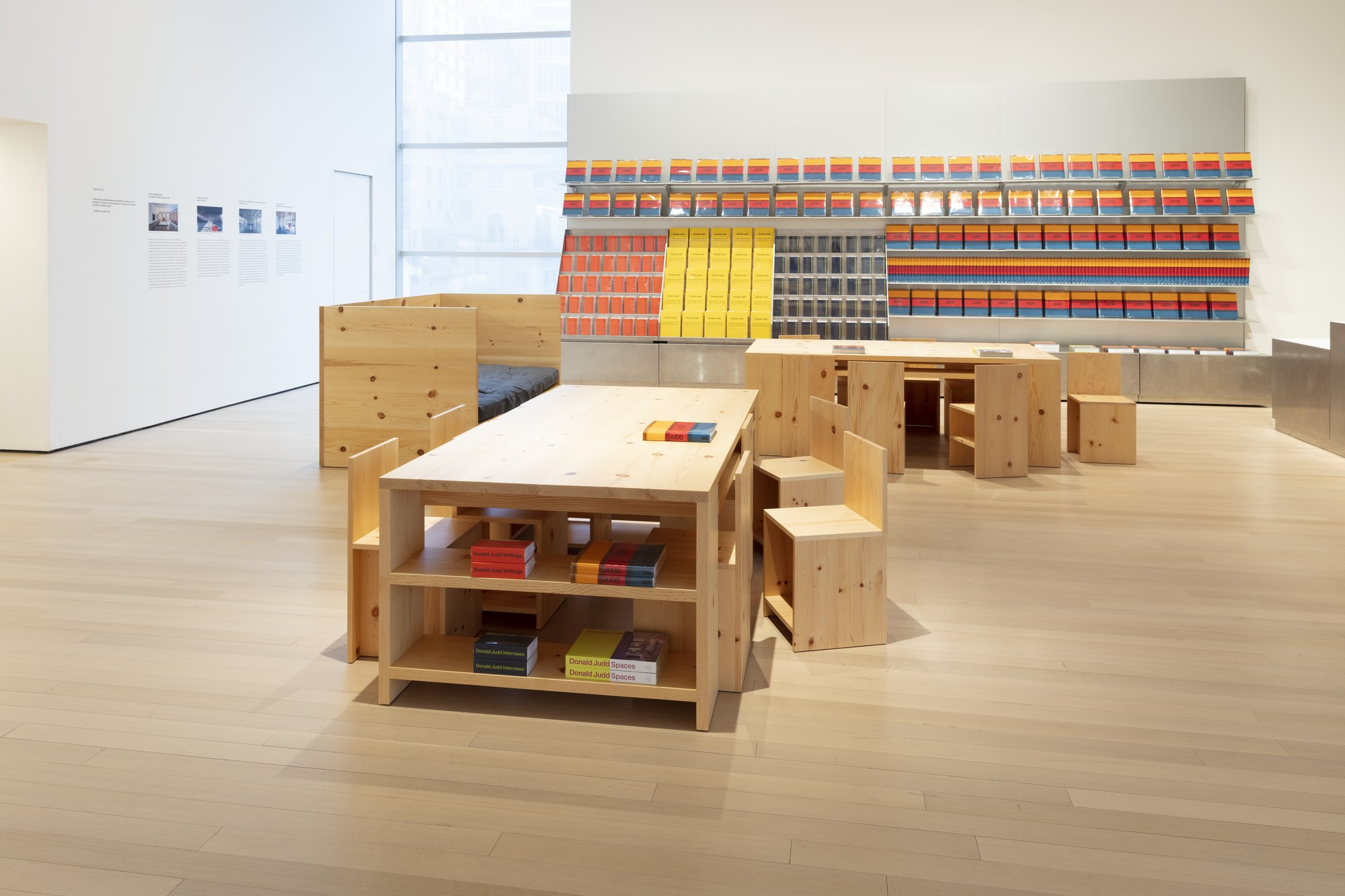 Installation view of the exhibition Judd (March 1st, 2020&nbsp;— July 11th, 2020) | MoMA