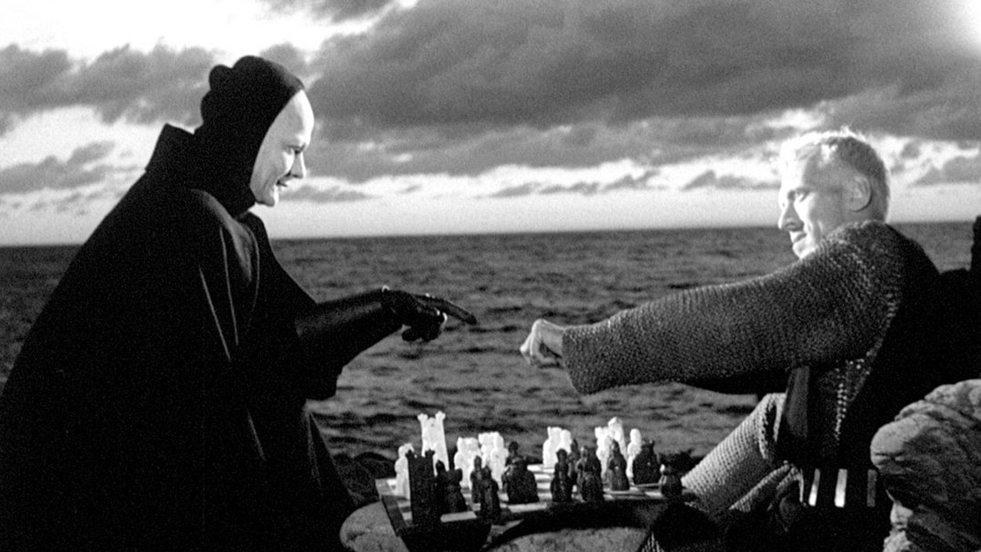 Культовая шахматная партия между Рыцарем и Смертью ("Седьмая печать", 1957 г.)