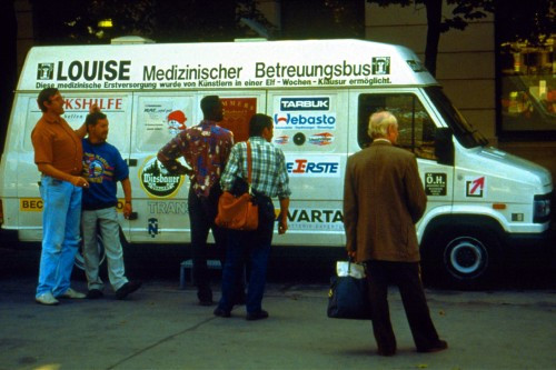 Wochenklausur. Medical care for homeless people.